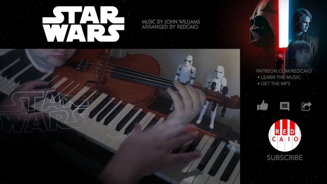 Anakin's Theme (Violin + Piano Cover) Star Wars смотреть онлайн