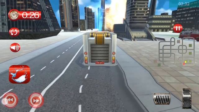 Firefighter truck sim 2016 Android Gameplay HD смотреть онлайн