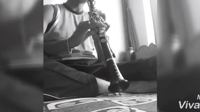 Playing song clarinet#Aye ho meri zindagi mein♩i❤music🎼 смотреть онлайн