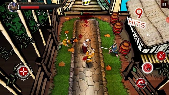 Revenge of samurai warrior геймплей игры для Андроид ??? смотреть онлайн