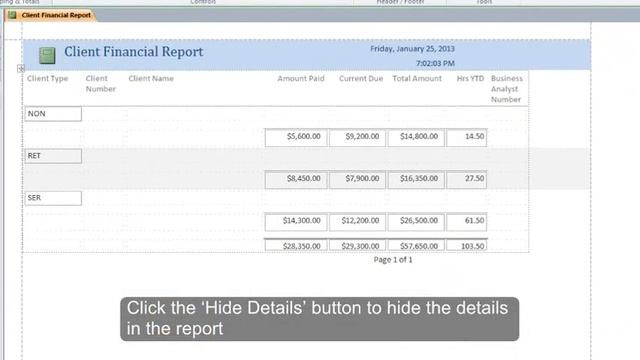 Microsoft Access: How to Create a Summary Report смотреть онлайн
