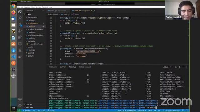 GoDevNet: Guillermo Galvan - Build a k8s operator with Go for a Machine Learning App смотреть онлайн