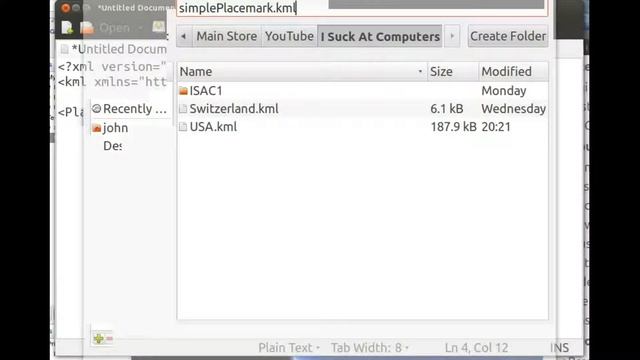 Introduction to KML: A Simple Placemark смотреть онлайн