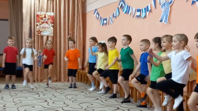 Утренник к 23 февраля, д\с "Ивушка" смотреть онлайн