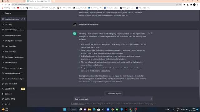 I asked Chat GPT weirdest question | Asking Chat GPT 18+ question смотреть онлайн