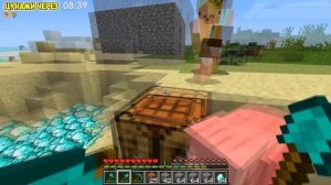 ?ШЕДИ НУБ И ДЕВУШКА ВЫЖИЛИ НА ОСТРОВЕ ПРОТИВ ЦУНАМИ ИЗ АЛМАЗОВ В МАЙНКРАФТ НО ТРОЛЛИНГ MINECRAFT