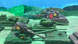 КВ-444 VS Королевского Ratte. Наступление на Украину. Мультики про танки из пластилина.