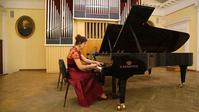 Albeniz. Triana From Iberia Suite. Alina Romanova