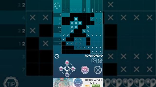 Picross Luna - A forgotten tale (Mobile Game) #4 Big Puzzle Line 2 смотреть онлайн