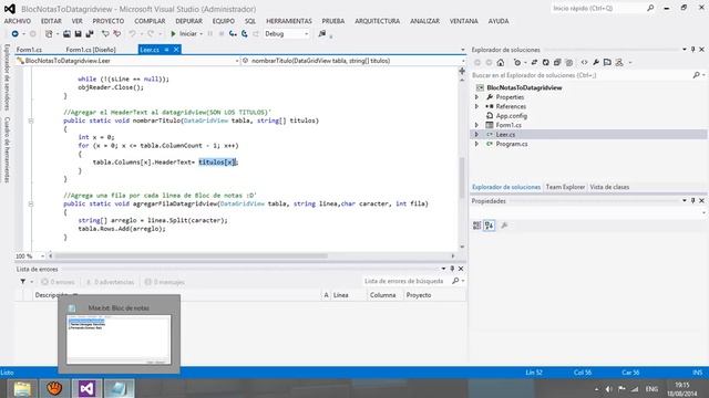 Cargar fichero en Datagridview en C# смотреть онлайн