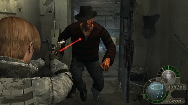 Resident Evil 4 - Freddy Krueger (Old) смотреть онлайн