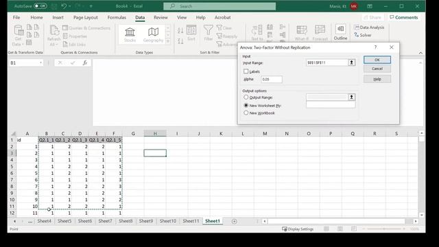 How to calculate Cronbach's alpha in Excel смотреть онлайн