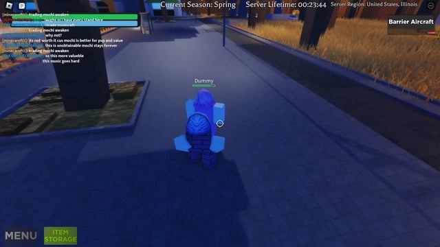 BARI BARI NO MI | Roblox Sakura Stand смотреть онлайн