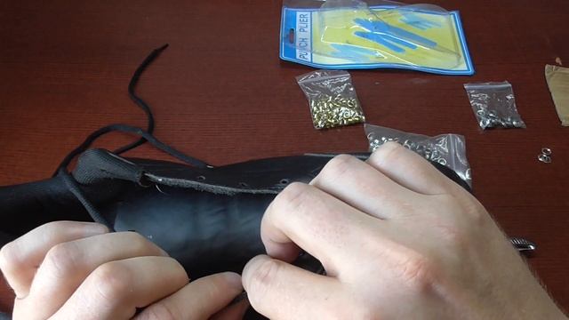 Инструмент для установки люверсов 5 мм с AliExpress. смотреть онлайн