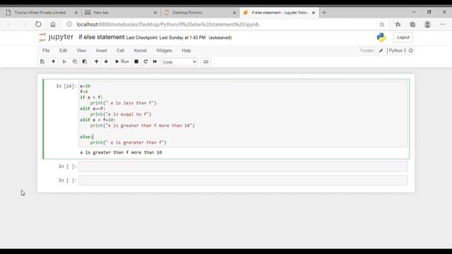 Python Tutorial --if else statement part 3 смотреть онлайн