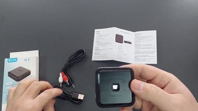 Видео ревю на аудио bluetooth приемник BT-22, С Микрофон, 3.5mm AUX, 2RCA Jack, Батерия 200mAh смотреть онлайн