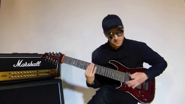 iSP DECIMATOR II Test Video with 9 string guitar - Andy Billy Goat смотреть онлайн