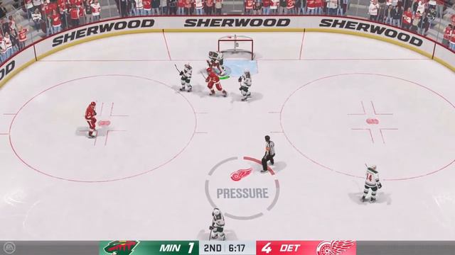 NHL 24 PS4. 2023-2024 REGULAR SEASON 11.26.2023: Minnesota WILD VS Detroit RED WINGS ! смотреть онлайн
