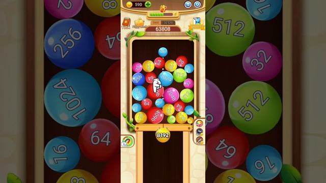 2048 Ball Games Merge & Blob - merge drop balls 2048 - Gameplay Walkthrough смотреть онлайн