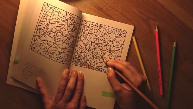 ХОББИ ВЛОГ № 2/ Вечернее раскрашивание/ Начинаю новую раскраску по номерам Посчитай цвета смотреть онлайн