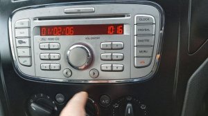 Ford 6000CD How to change Time and Date change