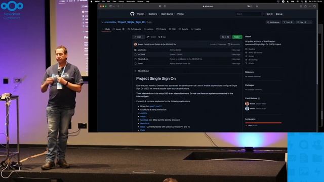 Ansible playbooks for Single Sign On SSO for popular open source apps | Nextcloud Conference 2022 смотреть онлайн