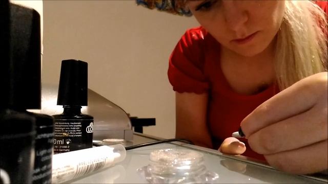 Мода Зима 2016 на дизайн ногтей Серебро и Черный смотреть онлайн