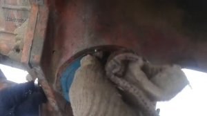 Снимаем мотор с Т-25