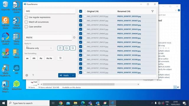 Easily Add A PREFIX to Multiple Filenames (Power Rename) смотреть онлайн