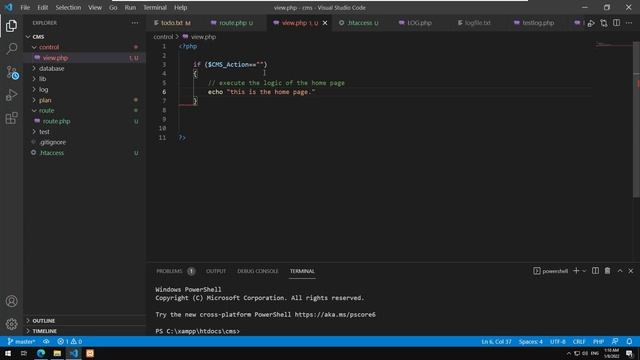 Learning PHP - 023 : Building a simple CMS - routing смотреть онлайн