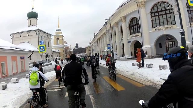 Зимний велопарад 2018