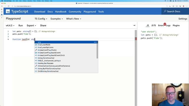 TypeScript Core Concepts - Using generics in TypeScript смотреть онлайн