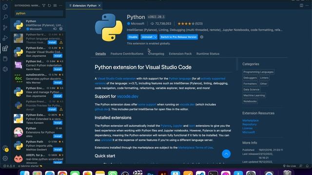 How to add python path in vs code on Mac M1/M2 || 2023 смотреть онлайн