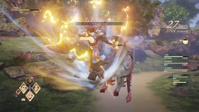 Tales of Arise Demo Version - Law/Kisara Combo 2 смотреть онлайн
