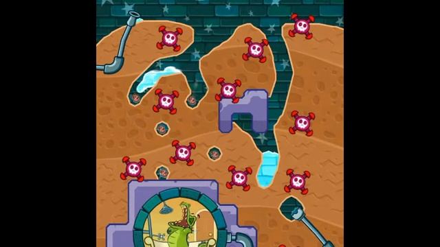 Where's My Water? Level 3-1 Mystery Duck Under Pressure Walkthrough смотреть онлайн