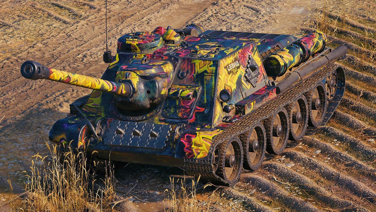 SU-100 - НЕ ПРОБИЛИ НИ РАЗУ - 10 Кил 4,7К Дамаг (1 ПРОТИВ 5) смотреть онлайн