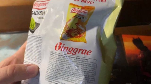 Обзор на чипсы Binggrae Васаби смотреть онлайн