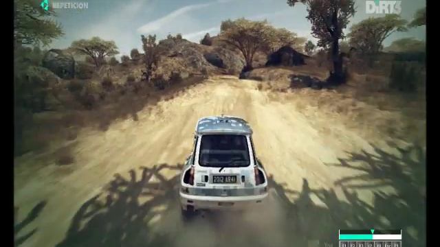 DIRT 3 Gameplay 8500GT смотреть онлайн