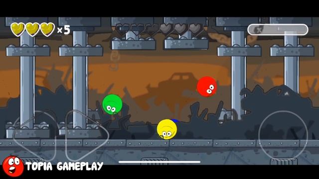 RED BALL 4: RED GREEN BLUE YELLOW TOMATO BALL VS 4 ALL BOSSES 'FUSION BATTLE' GAMEPLAY VOL 1,2,3,4, смотреть онлайн
