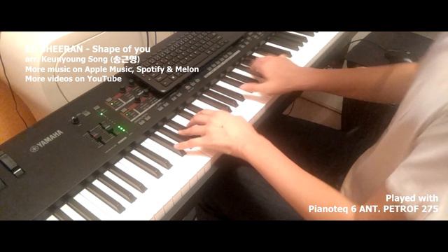 [악보] Ed Sheeran - Shape of you_팝송 피아노 편곡, 연주/Romantic Piano Cover(Pianoteq 6) смотреть онлайн