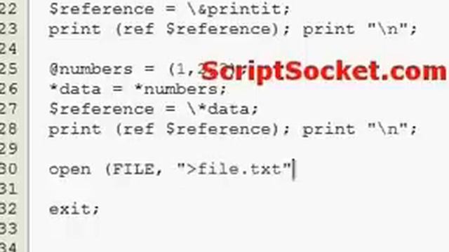 Perl Tutorial 85 - Ref Operater: Determine Data Type смотреть онлайн
