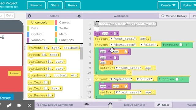 Unit 4 - Different Variations to Increment and Decrement Variables - Code.org смотреть онлайн