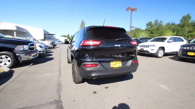 2015 Jeep Cherokee Sport | Brilliant Black Crystal Pearl Coat | FW507150 | Redmond | Seattle | смотреть онлайн