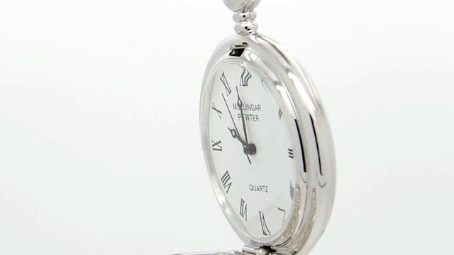 Mullingar Pewter - Pocket Watch with Pewter Shamrock & Trinity Design смотреть онлайн