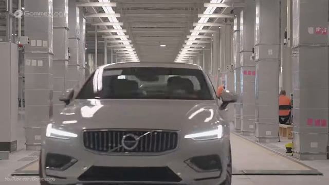 Volvo S60 Car Factory ...Production .... смотреть онлайн