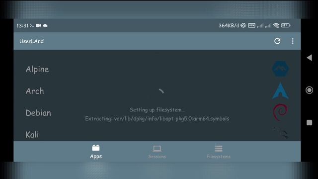 Install Linux With Userland On Termux Android смотреть онлайн