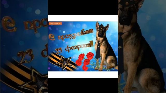 Поздравляю моих друзей с праздником Днём защитника Отечества!!! С 23 февраля! смотреть онлайн