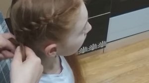 Косички дракончиком