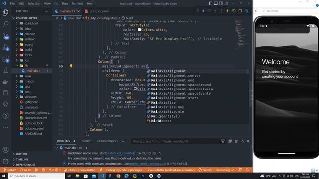 Flutter UI Login, Signup Page بالعربي смотреть онлайн