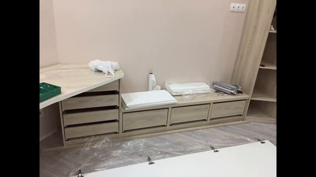 Мебель из ЛДСП EGGER H1250 Ясень Навара и W1000 st9 смотреть онлайн